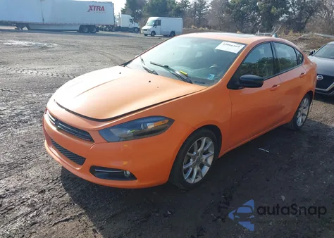 2013 Dodge Dart Sxt from USA, damaged, VIN 1C3CDFBA3DD338862